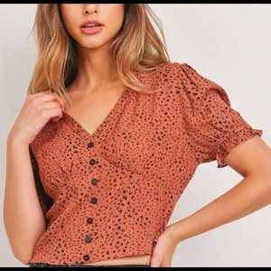 Sweet Times smocked top